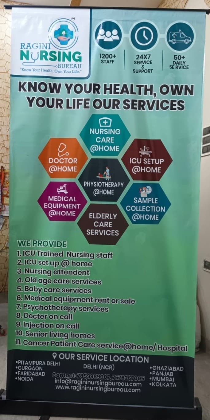 Ragini Nursing Bureau Services Banner